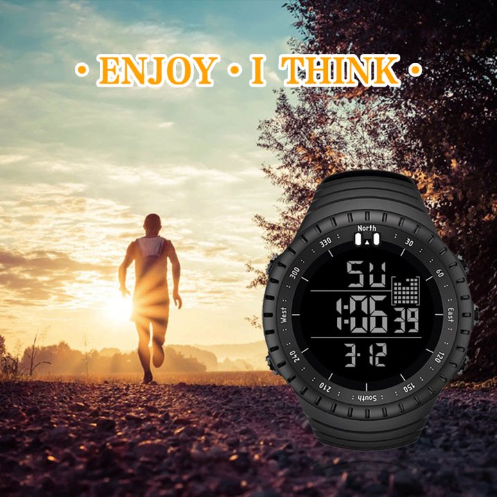 SENORS Mens Digital sports Watch