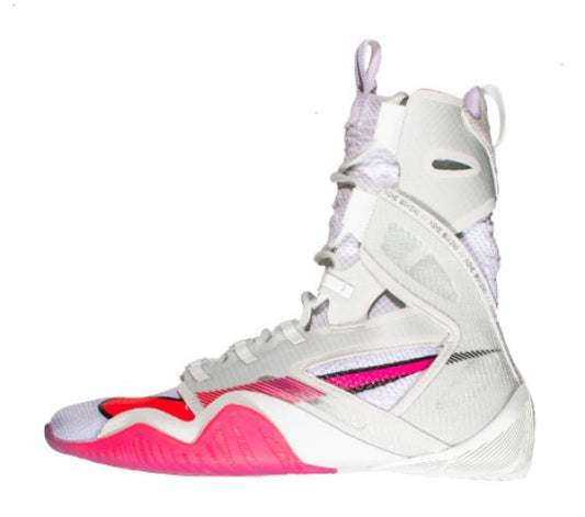 Nike HyperKO 2 Limited Edition boxing shoes in White/Hyper Violet/Light Bone