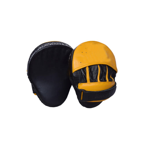 Deluxe Curve Punch Mitts - Yellow