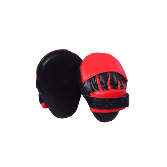 Deluxe Curve Punch Mitts - Red