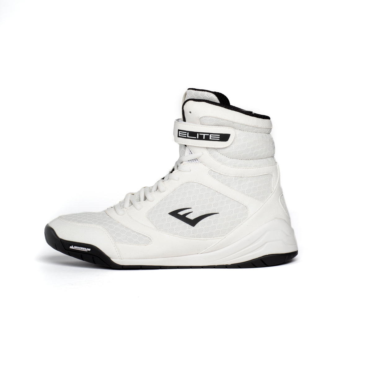 Everlast Elite 2.0 High Top Boxing Shoes WHITE