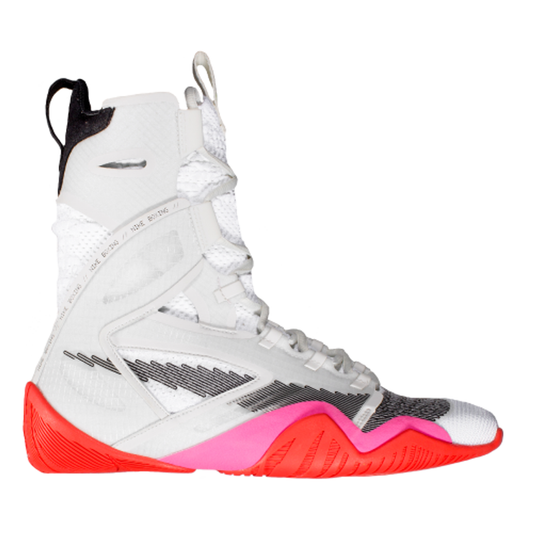 Nike HyperKO 2 Special Edition boxing shoes in White/Black/Bright Crimson