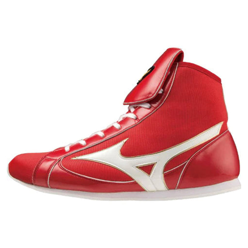 Mizuno Short-Cut Type Boxing Shoes - Red